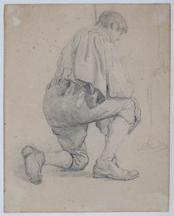 Studie eines jungen Mannes