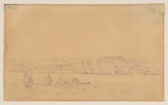 Blick in ein weites Tal