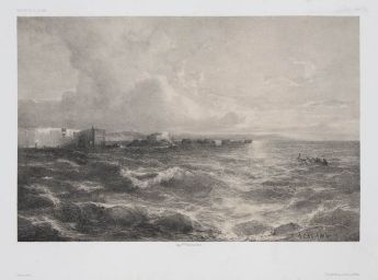 Blick auf Pozzuoli (Italien)