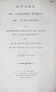 Guide du cabinet Royal de curiosité's