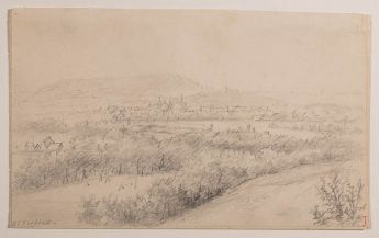 Kleine Stadt im Talkessel