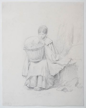 Figurenstudie junge Frau