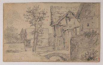 Dorfstrasse in der Eifel