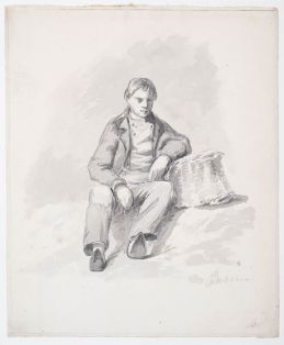 Figurenstudie junger Mann