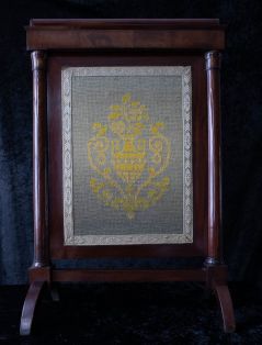 Biedermeier-Herdschirm