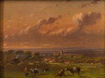 Niederrheinische Landschaft 