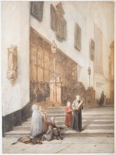 Inneres des Chors von St. Martini in Emmerich