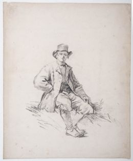 Figurenstudie junger Mann