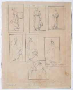 Sieben Figurstudien