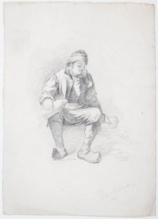 Figurenstudie junger Mann