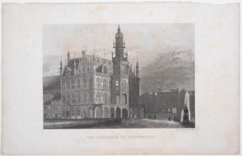 Das Rathhaus zu Oudenaarde