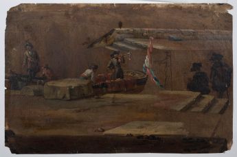 Figurenstudie von Seeleuten