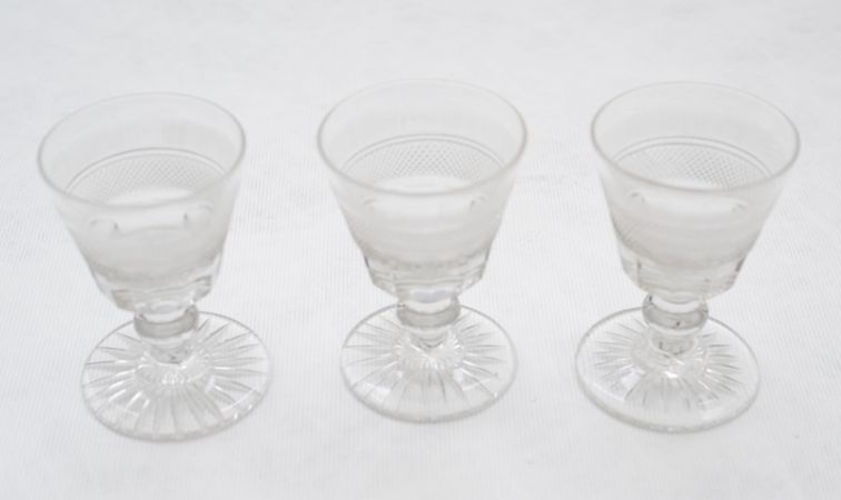 Portweingläser aus dem Besitz B.C. Koekkoek
