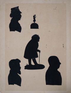 Porträt- und Figurensihouetten