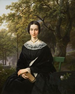 Porträt einer unbekannten jungen Frau