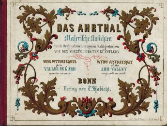 Albummappe: Das Ahrthal, Malerische Ansichten