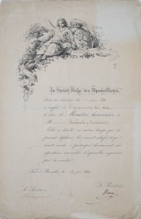 Ehrenmitgliedschaft für B.C. Koekkoek