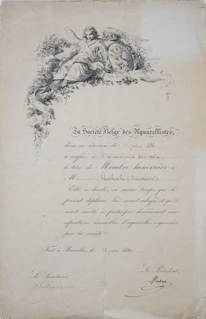 Ehrenmitgliedschaft für B.C. Koekkoek