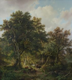 Große Waldlandschaft