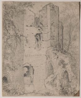 Ruinen des Hauses Brederode bei Haarlem