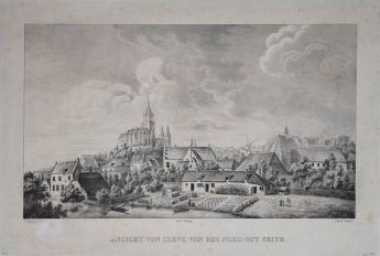 Ansicht von Cleve von der Nord-Ost Seite