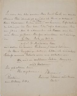 Nachricht über Bezahlung für Gemälde