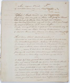 Autografische Texte von B.C. Koekkoek