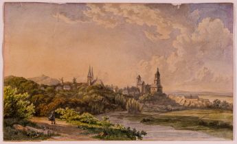 Blick auf Kleve vom Echo