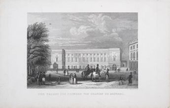 Der Palast der Prinzen von Oranien zu Brüssel