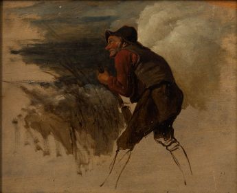 Skizze eines Jägers