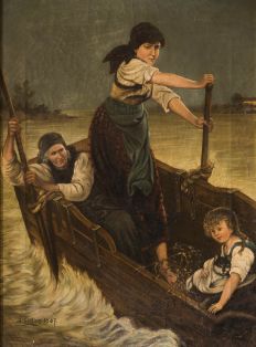 Johanna Sebus rettet ihre Familie aus den Fluten des Hochwassers am Niederrhein