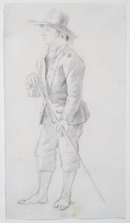 Figurenstudie junger Mann