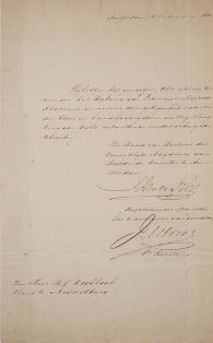 Nachweis Mitgliedschaftfür B.C. Koekkoek