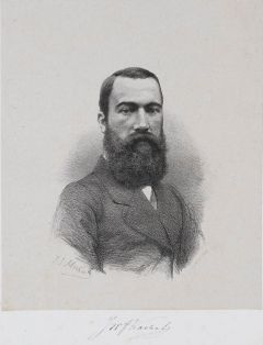 Porträt des Malers Johann Wilhelm Friedrich Kachel